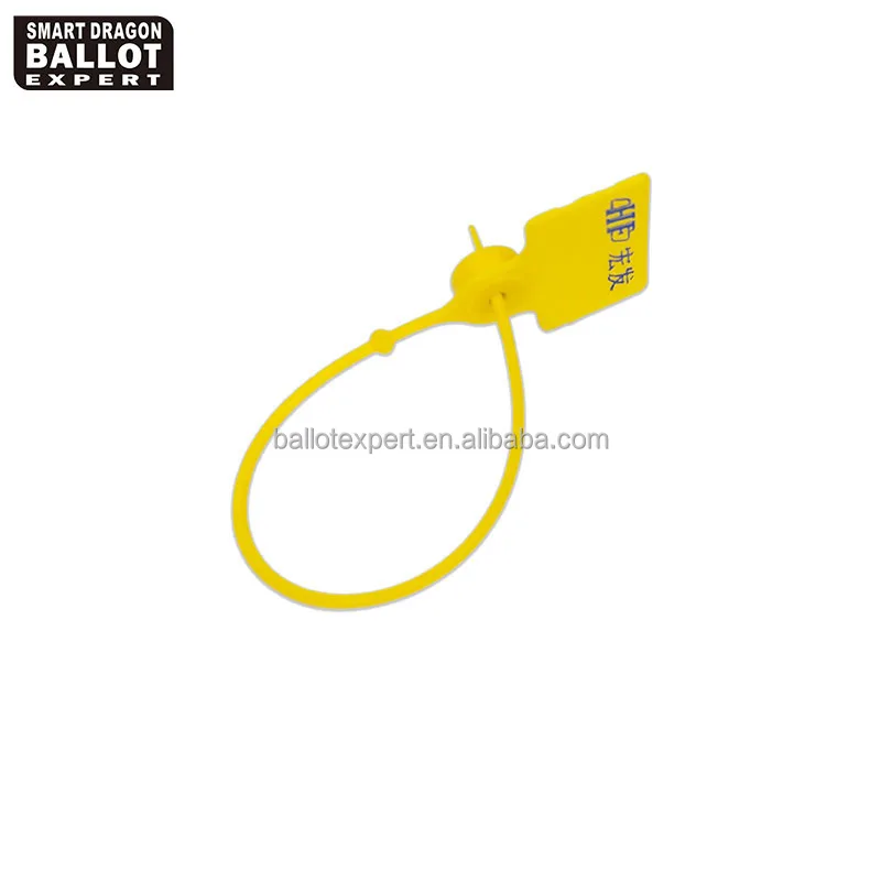 High Quality Seals Disposable Pull Tight Plastic Seal Lock Plastic Security Seal for ballot boxes