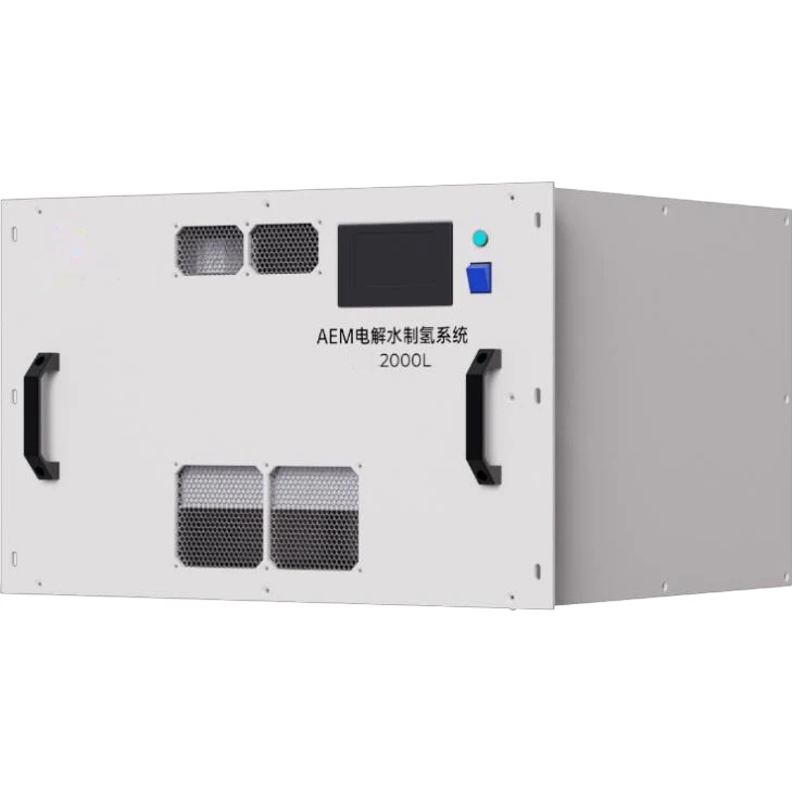 99.995% purity AEM Hydrogen Electrolyzer highly integrated 2000L/h AEM Electrolyzer System 16bar easy to scale up