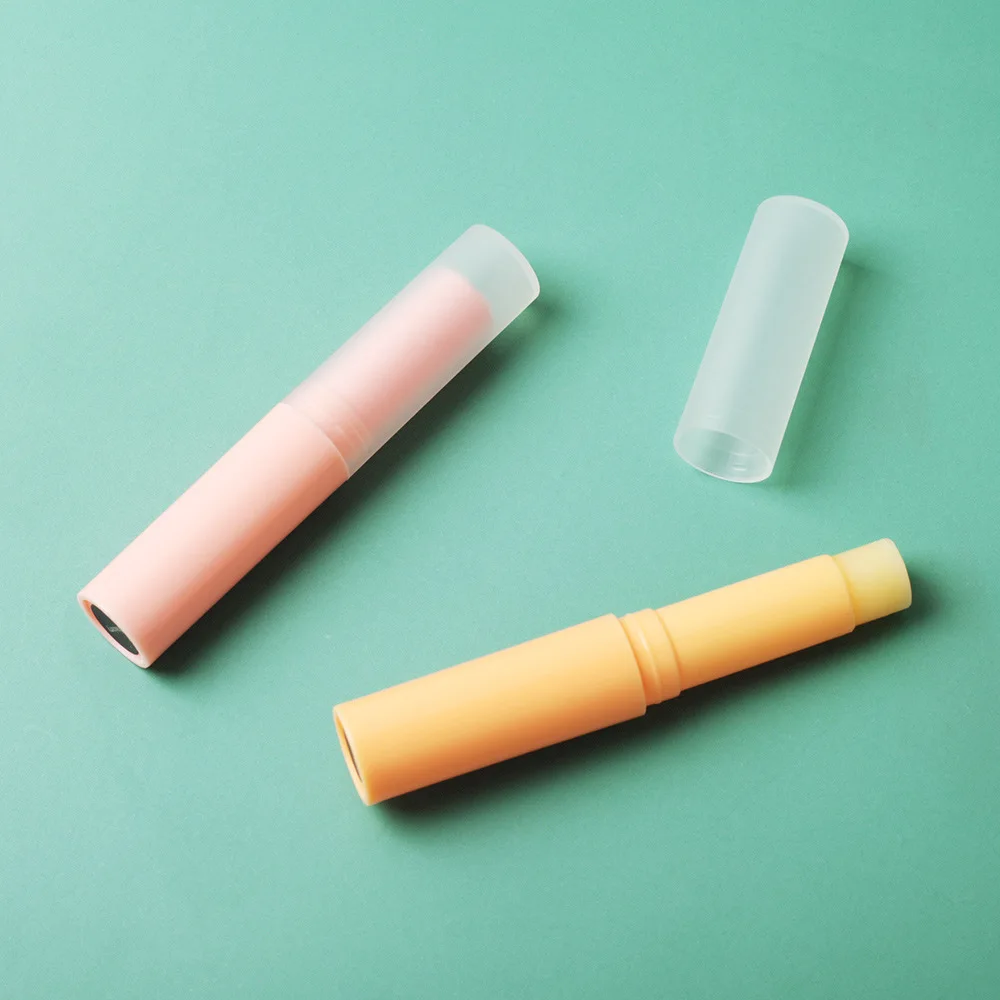 Wholesale Private Label Cute Fruit Scent Lipstick Pink Lips Balm Stick Lip Balm