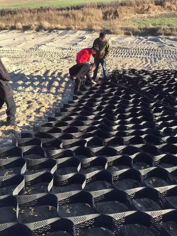 Прямая продажа с завода, оптовая продажа, недорогой надувной гравийный решетчатый брусок из полиэтилена высокой плотности