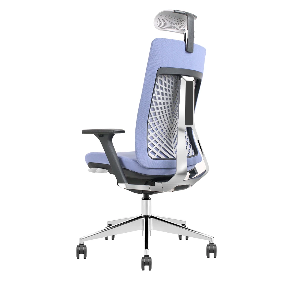 foshan New Design Modern Adjustable Arm fabric comfortable Mesh swivel turkey wide seat ergonomic Office Chair(new) for adult