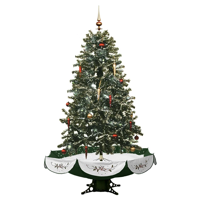 European market  snowy Xmas trees high class most popular sapin de noel christmas tree