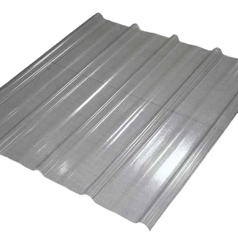 Anti UV heat insulation skylight solar transparent roof tile for greenhouse garden park port