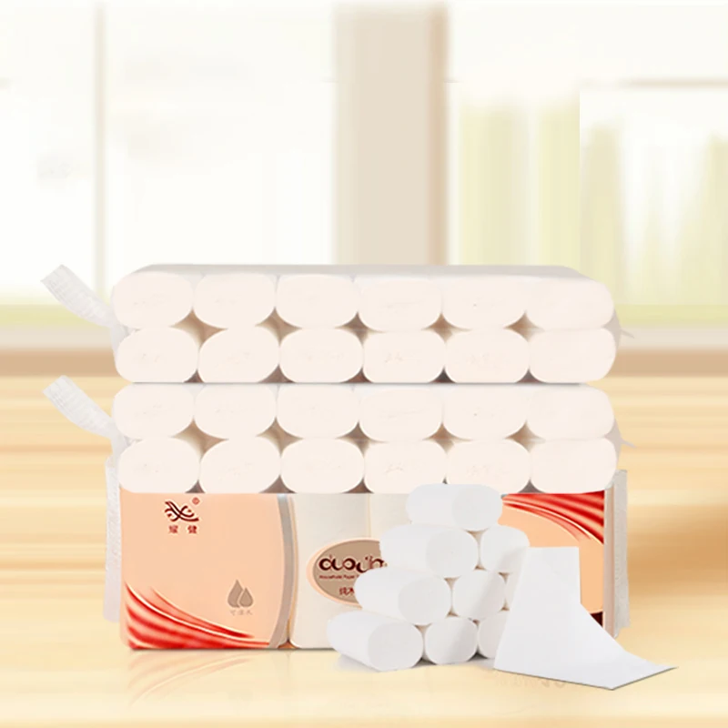 Customized raw material toilet paper toulet paper tissue toilet rolls for bathroom