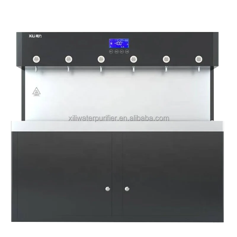 Wholesale reverse osmosis cooling water dispenser hot cold standing stainless water dispenser  for commercial business