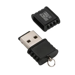 USB SIM Smart Card Reader ID Card Compact for Laptop ISO 7816 Windows XP SD Card Reader