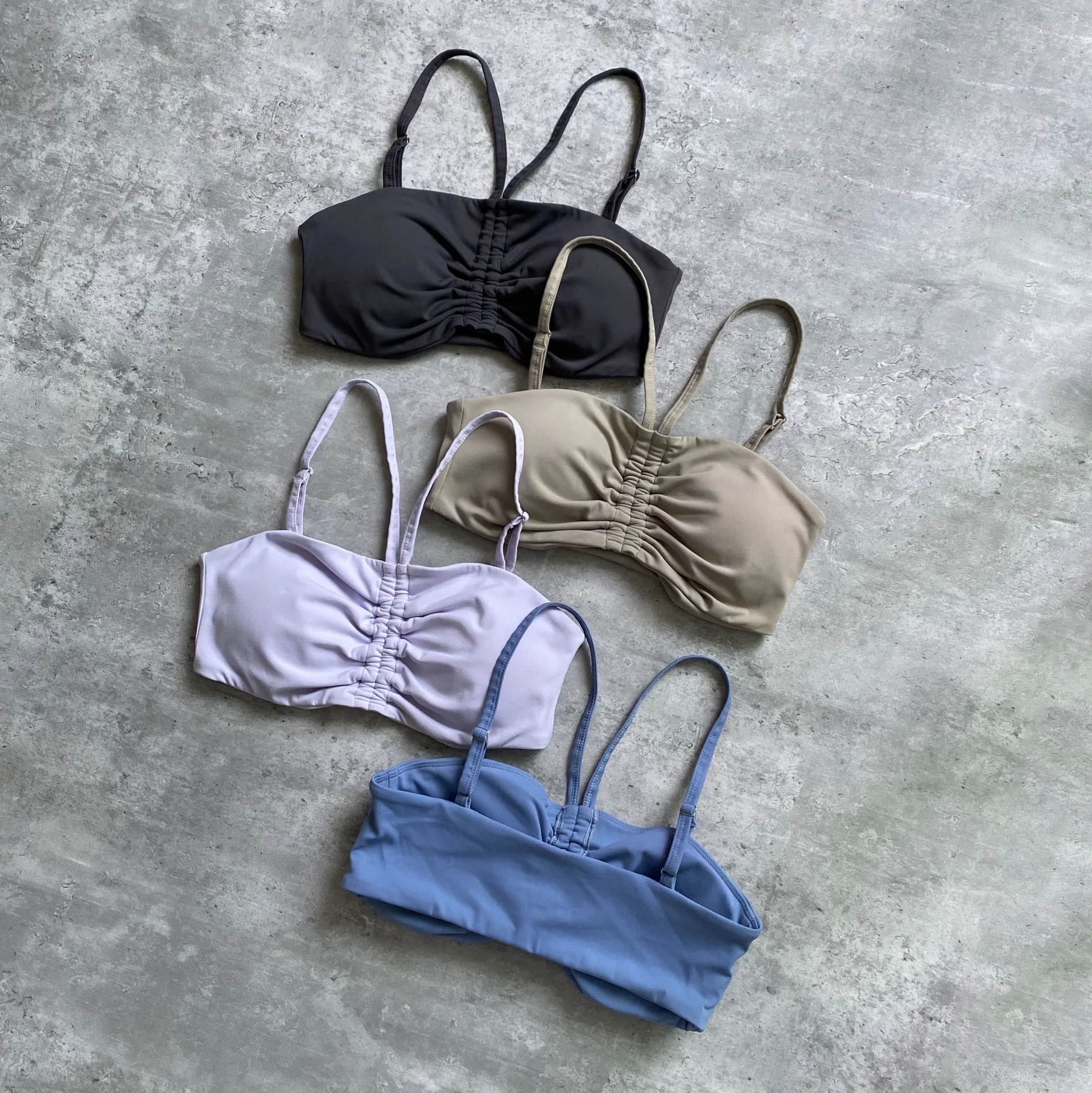 Skin-friendly Dance Leisure Sports Underwear Women Running Fitness Bra Yoga Wear Top