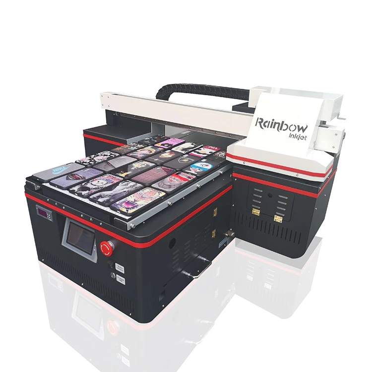 Rainbow A2 inkjet printers uv ink 4060 acrylic printer machine digital printing on acrylic sheet