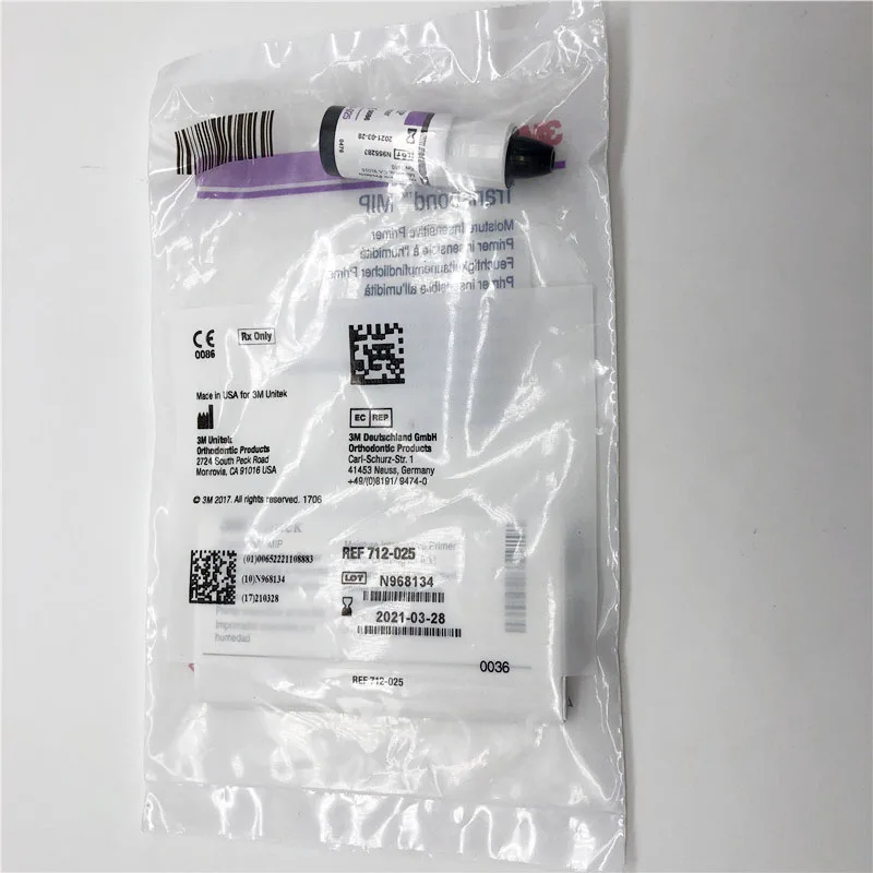 Стоматологический ортодонтический праймер Transbond MIP 6 мл/712-025 стоматологический Светоотверждаемый ортодонтический нечувствительный праймер