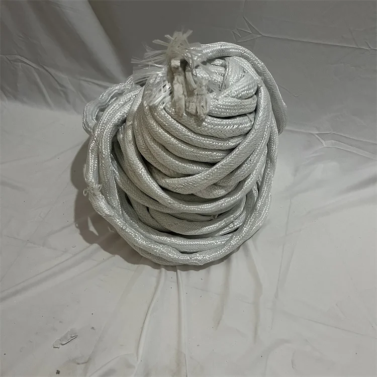 High Quality aluminum silicate fiber rope Thermal insulation ceramic fiber rope