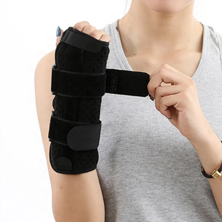 High Quality Medical Grade Reinforced Hand Wrist Joint Splints Support hand supporter with Logo