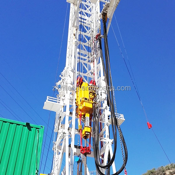 Mine Water Hydraulic Mechanical Oil Drilling Equipment Rig Diesel Training Power Technical Parts Floor Sales Video Hook Energy