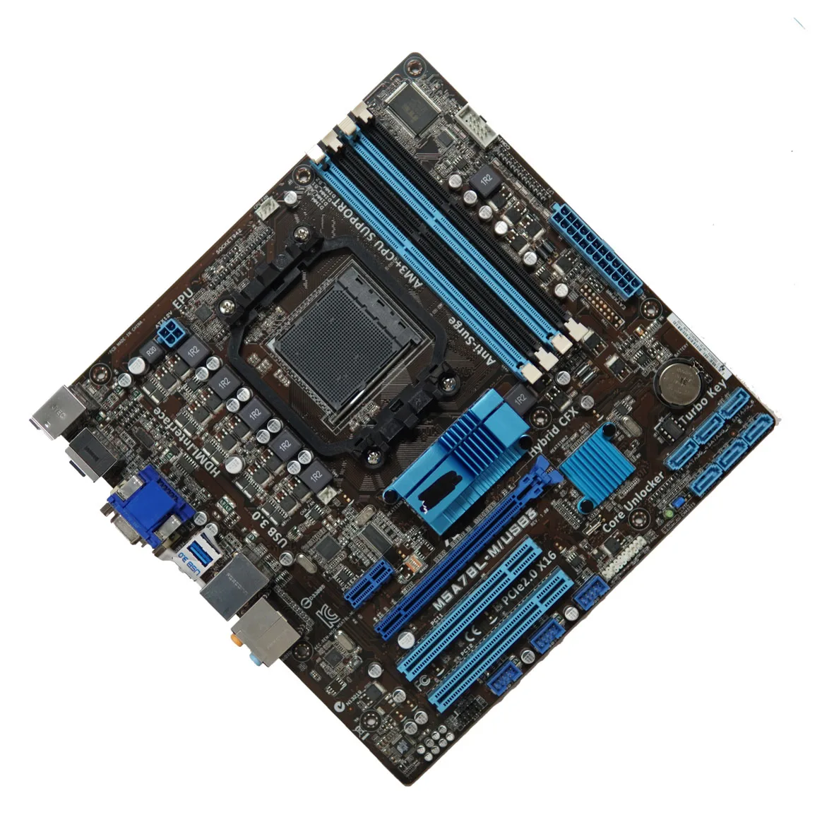 Материнская плата M5A78L-M/USB3 с AMD 760G/780L 8 Гб DDR3 для
