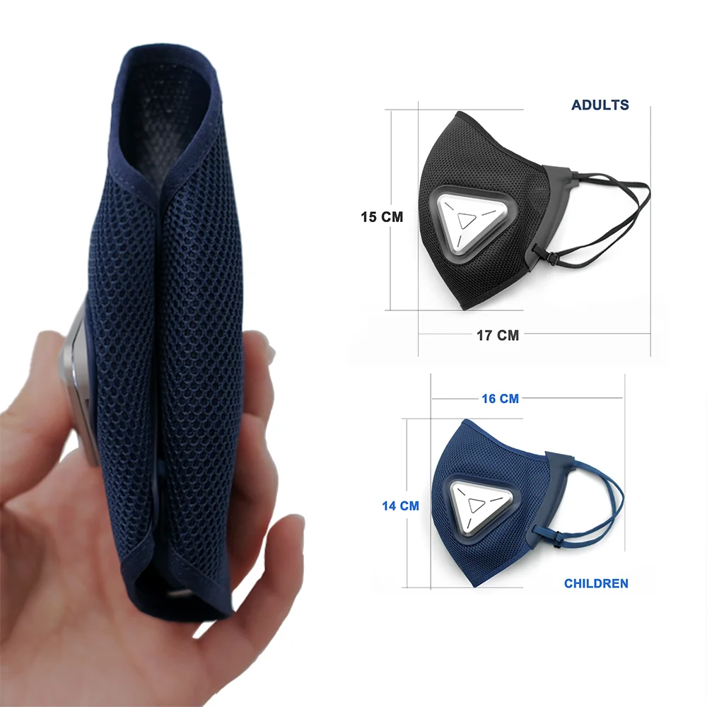 FUSLON facemask Intelligent Wearable Personal Smart Electric Purifier Dust Proof Anti-Pollution Masking
