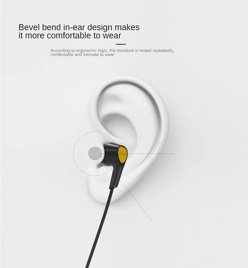 Wholesale Price In-Ear Earbuds Headphone Mini Handsfree Wired Earphone With Mic YH25C 3.5mm jack heavy bass stereo headset