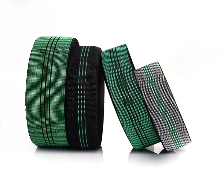 Custom Design Weaving Elastic Webbing Elastic Tape Pattern Nylon or Polyester Woven Elastic Waist Band