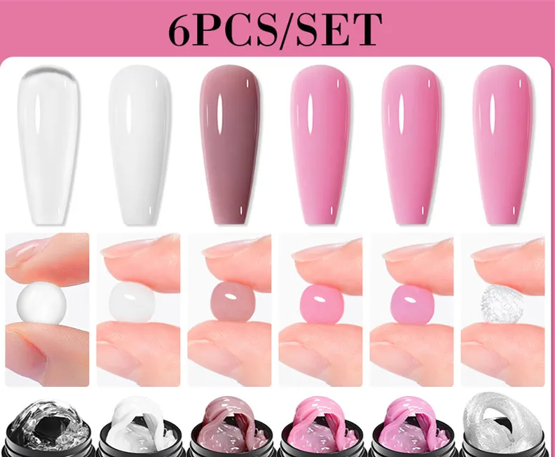 3d Dried Flowers Nail Art Decoration White Pink Blue Violet Natural Flower Stickers Diy Charm Nail