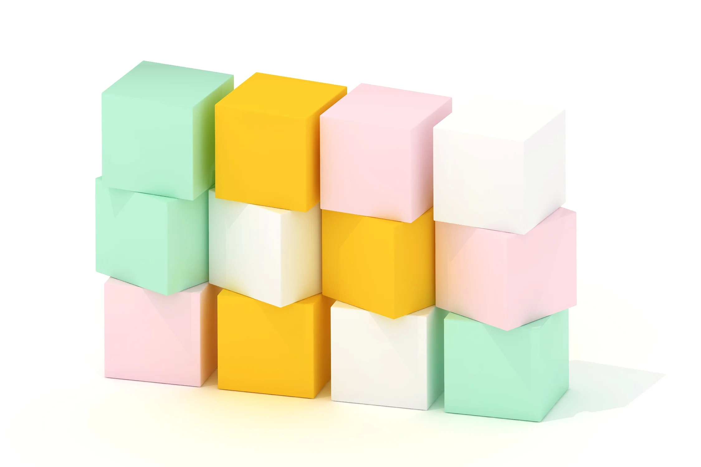 Soft play area soft blocks cube foam blocks for party