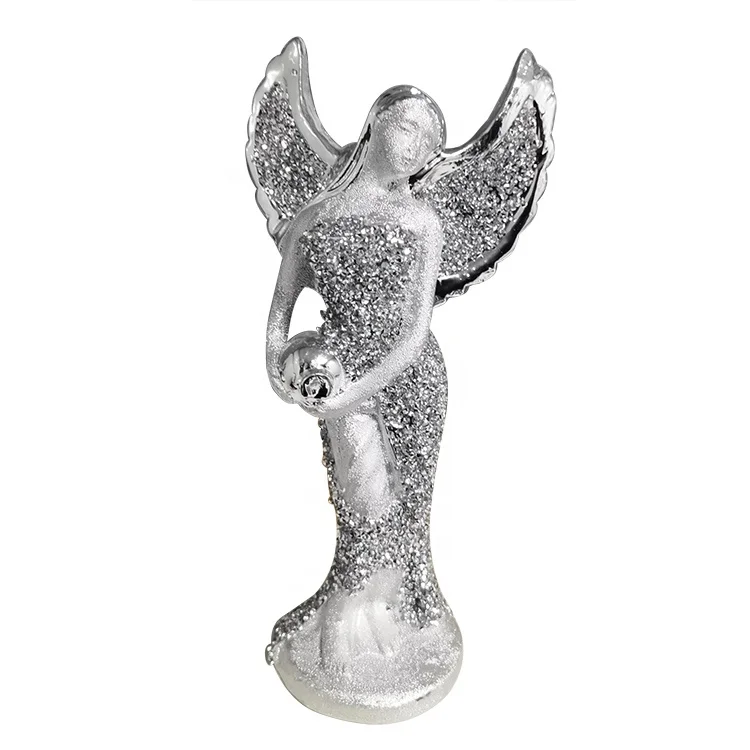 Hot Selling Electroplating Statue Art Heart And Bowknot  Sculpture For Hotel Living Room Decoration