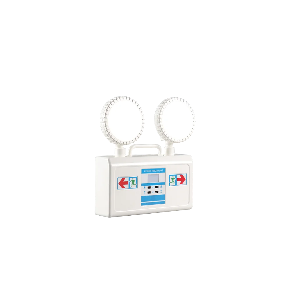 Different Mounting Type exit sign arrow led rechargeable emergency light