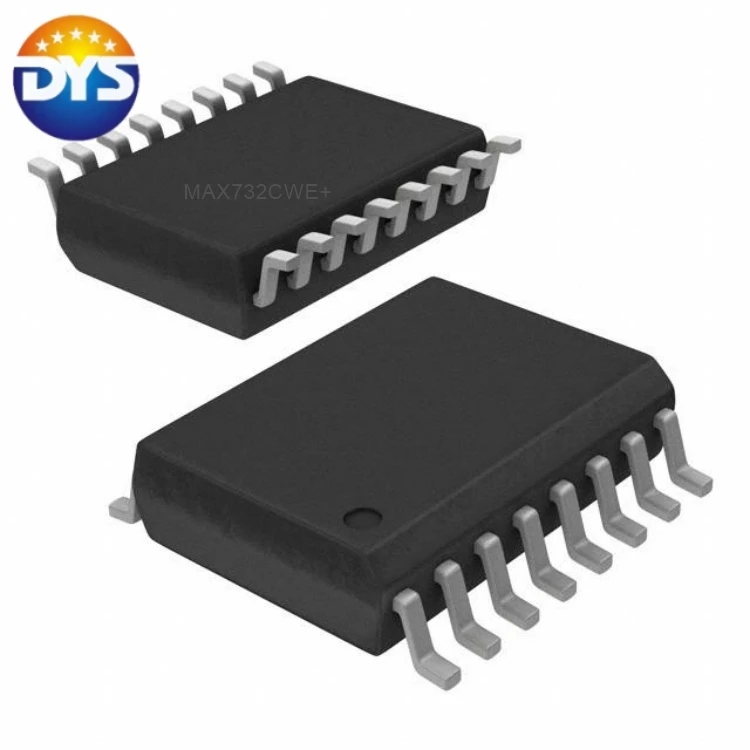 MAX732CWE+ Integrated Circuits original Voltage Regulators - DC Switching Regulators IC REG BOOST 12V 200MA 16SOIC