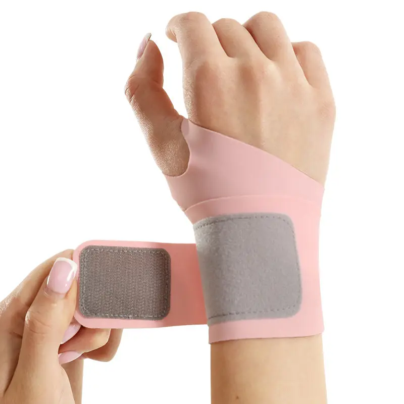 Hot Sale Adjustable Summer Thin Ice Silk Cool Wrist Support Brace Wrap Guard Weightlifting Fitness Sports Tennis Badminton