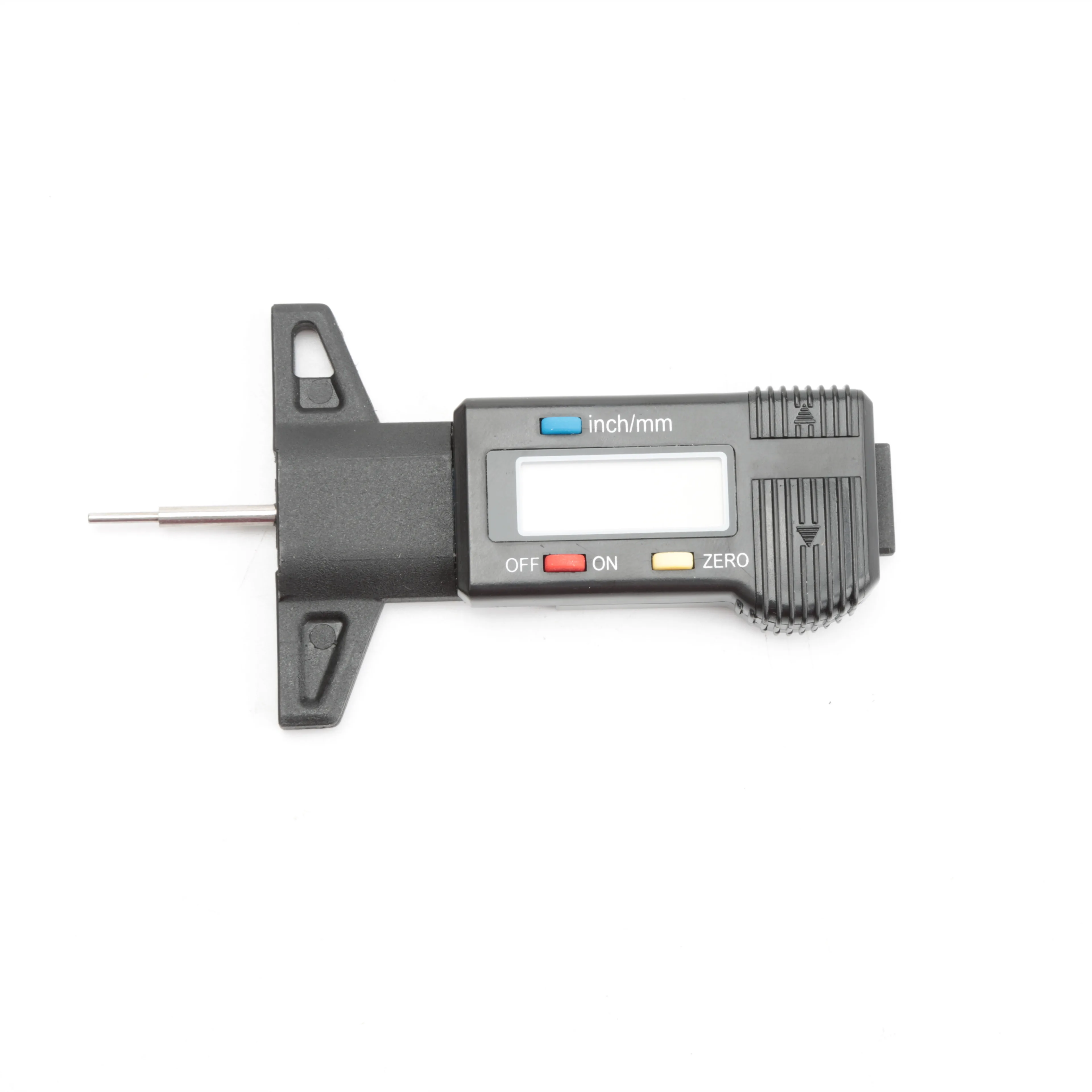 Digital Tire Depth Detection Ruler High Depth Gauge 0-25mm Thickness Gauge LCD Screen Caliper Measure Car Tire Depth