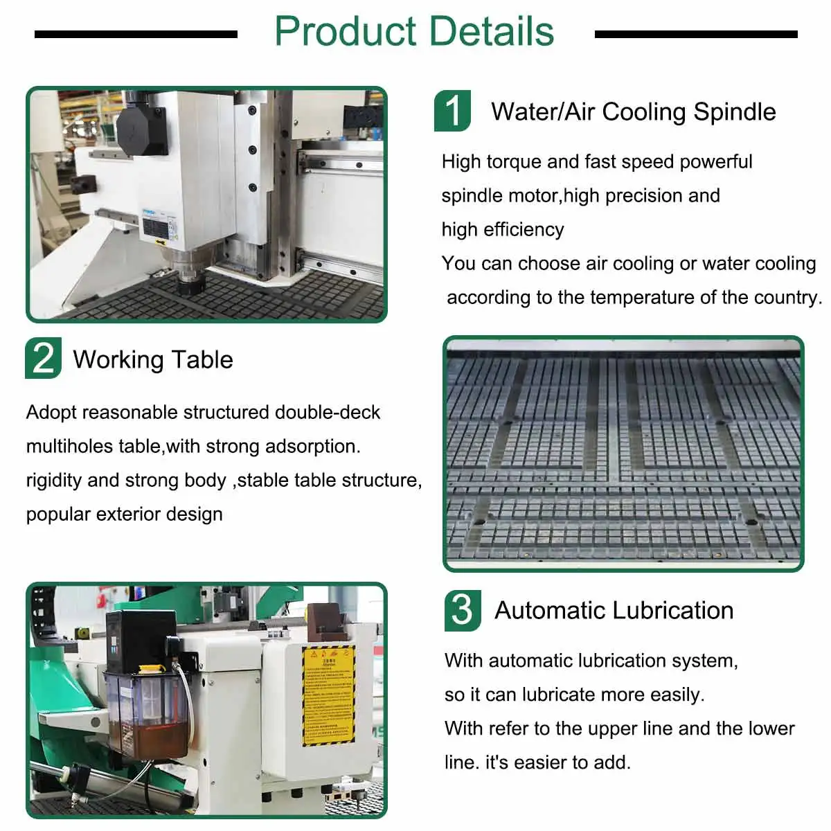 Cnc Router System Wood Working Cnc Milling Machine 3 Axis Cnc Wood Router 3d 1325