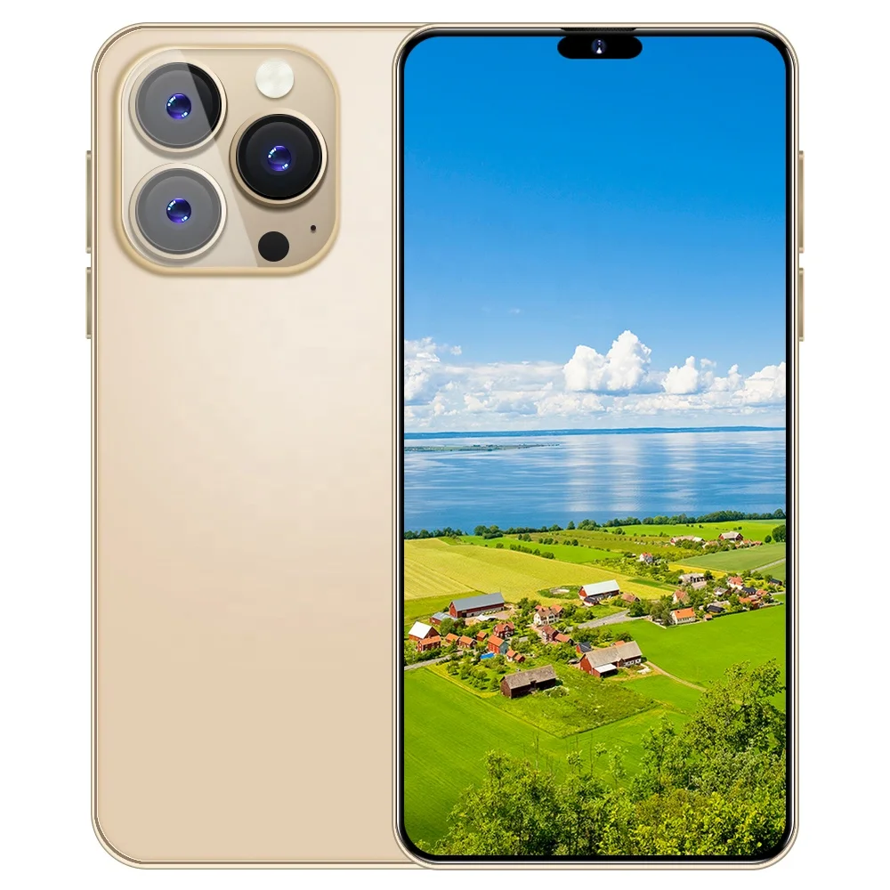 Unlock Clone 15 pro max cell phone Original 1:16.8 inch Big Screen 5G smartphone 8GB + 512GB Global unlock mobile phone