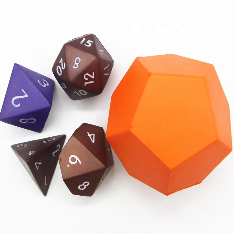 Custom Printed Fitness Dice Workout Exercise Training Sports Dice 12 Sided Anti Stress Dice