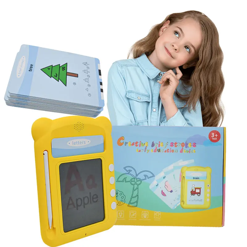 Language Learning Intelligent Creative Simple Strokes Pen Teaching Resources Reader Enlightenment literacy LCD Handwriting Board