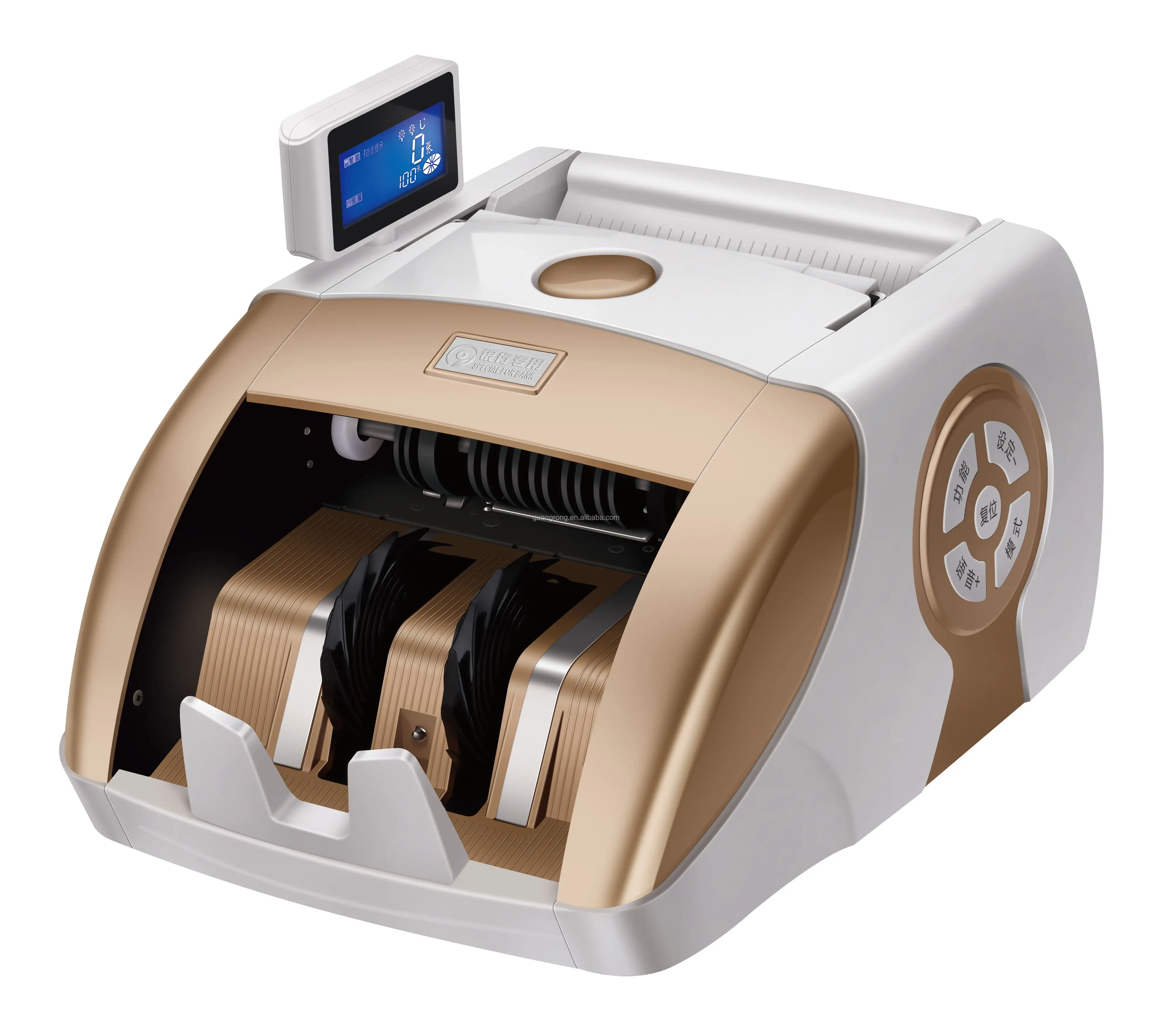 Currency Note Bill Cash Counting Machine Detector Money Counter UV MG IR Detecting with LCD Display GR-9900