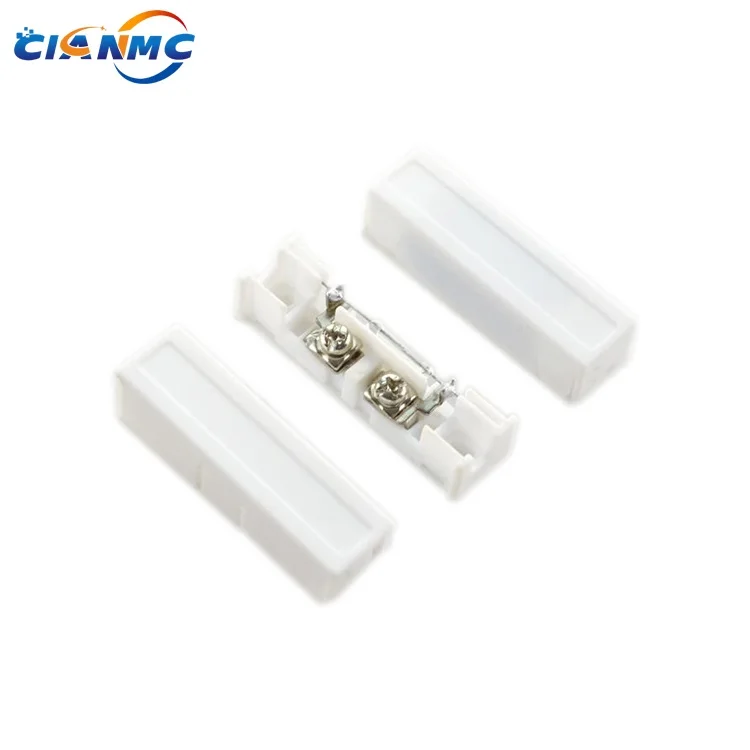 Surface Mounted 24V-120V Magnetic Contact With OKI Reed Switch And Screws Assembly For Wooden Door Window