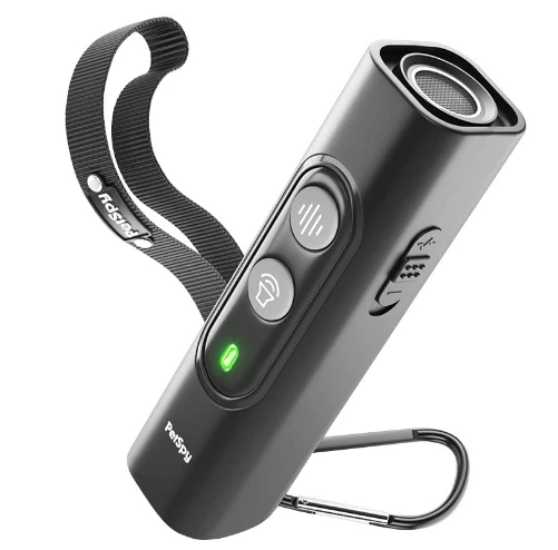 Ultrasonic Dog Repeller Anti Barking Stop Bark Training Device Rechargeable Dog Training Device With LED Flashlight 2024 New