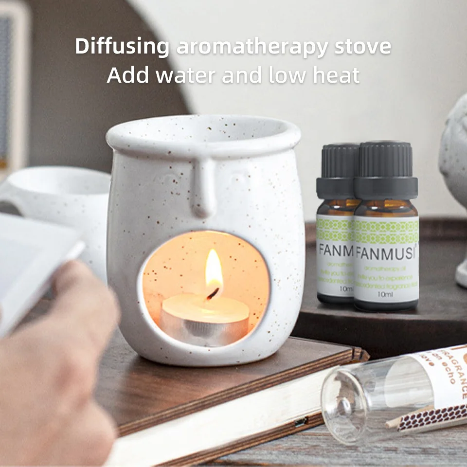 Wholesale natural aromatherapy machine crystal stone essential oil 10ml hot hotel fragrance diffuser essential oil