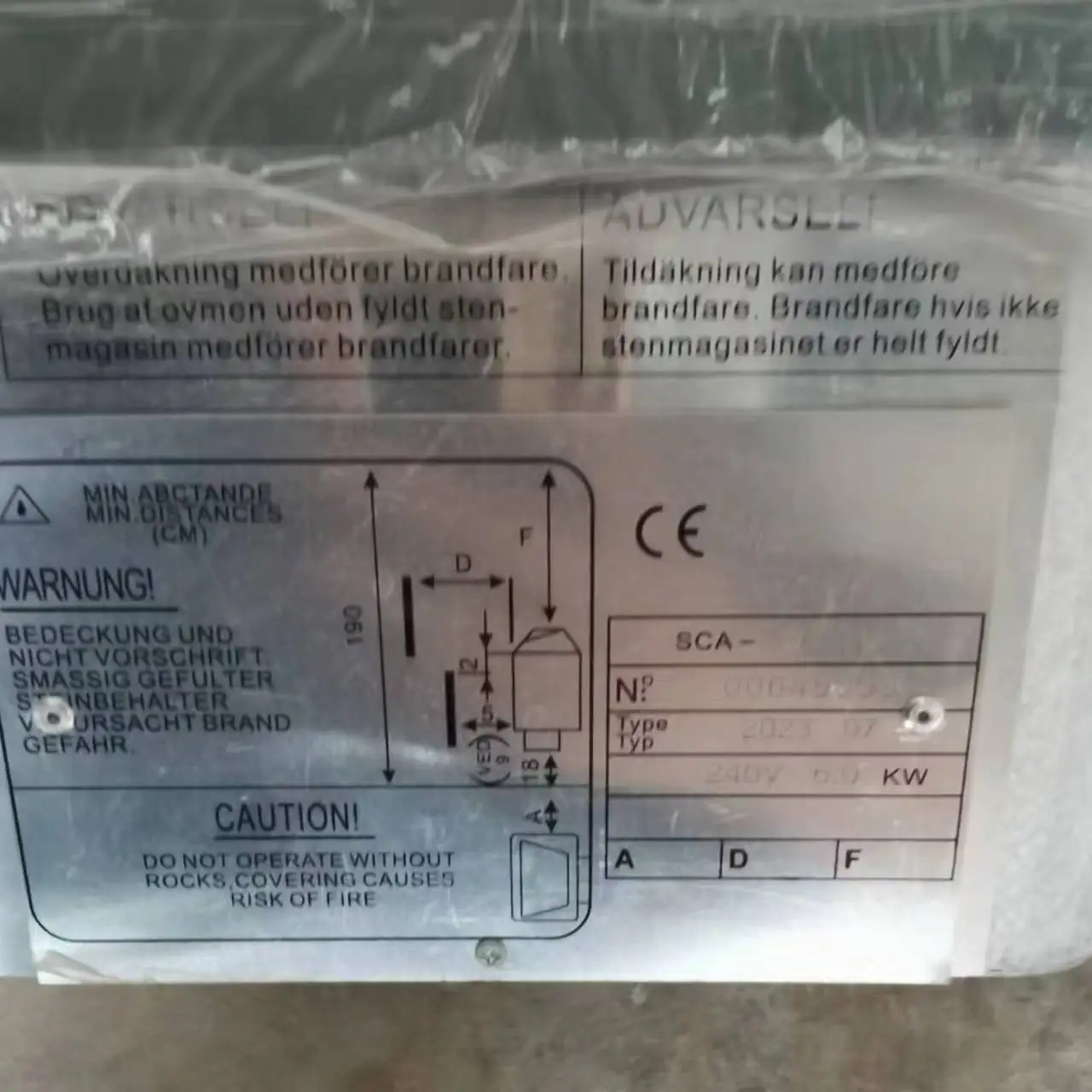 Sauna Accessories 110v 230v  Electric Furnac 3kw 6kw 9kw 12kw Stove