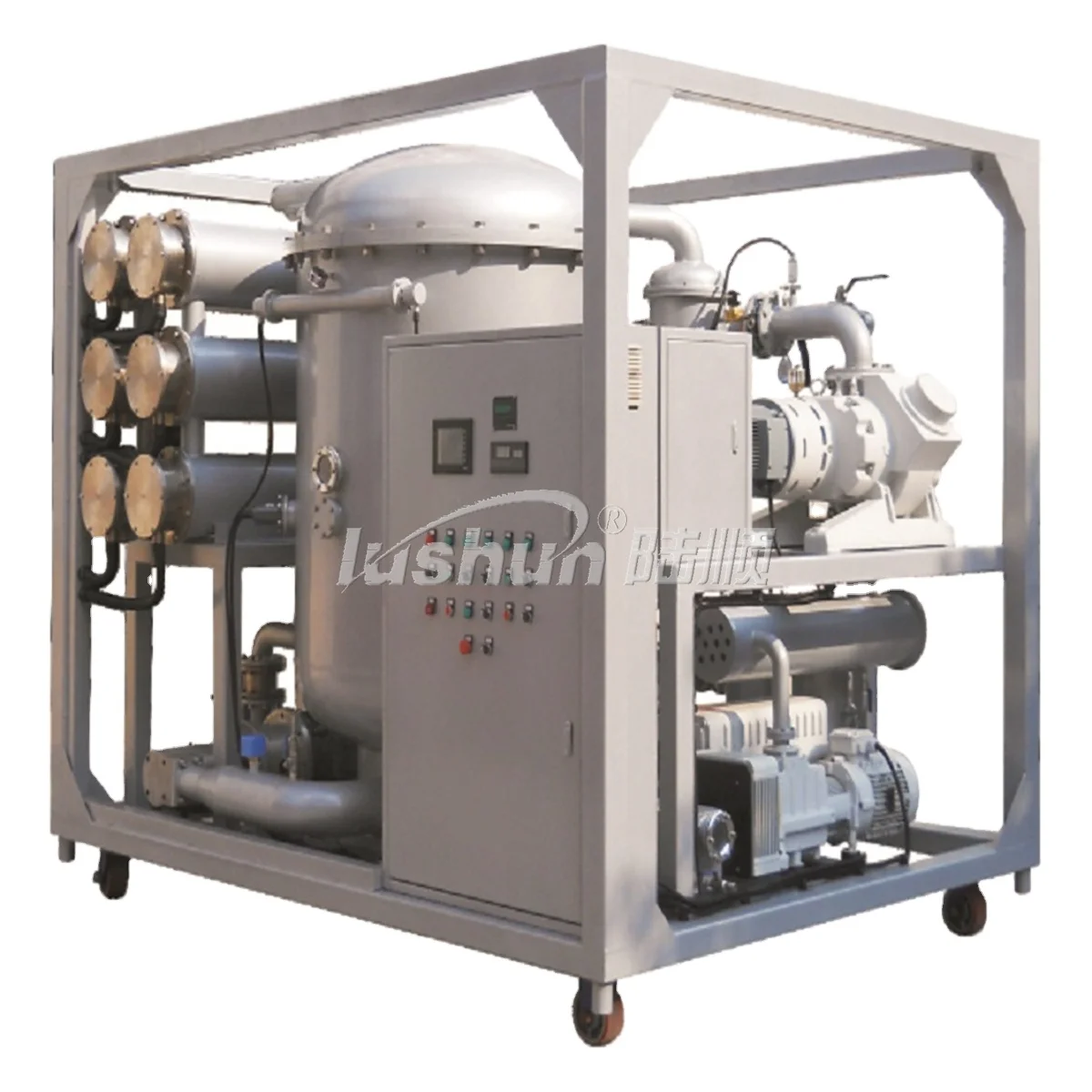 Ultra-High Voltage Transformer Oil Processing Refinery Machine / 6000 LPH ZJA Series Insulation Oil Filtration Apparatus
