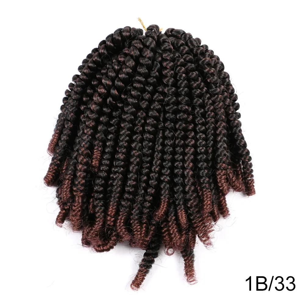 afro kinky Bouncy twist curly  hair extension Braiding Hair Wholesale  30pcs in a bag