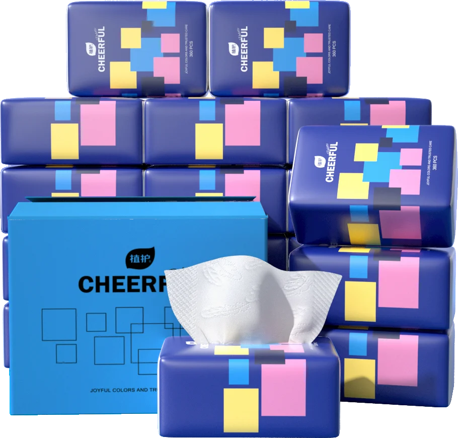 Manufacturer Supply Cheap Price Custom Logo Finely Processed Pocket Face Tissue Paper