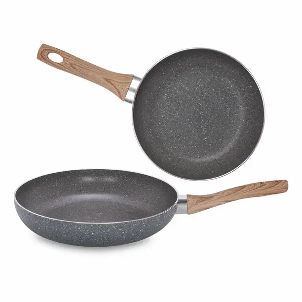 GRANITE NON STICK FRYING PAN WITH INDUCTION BOTTOM