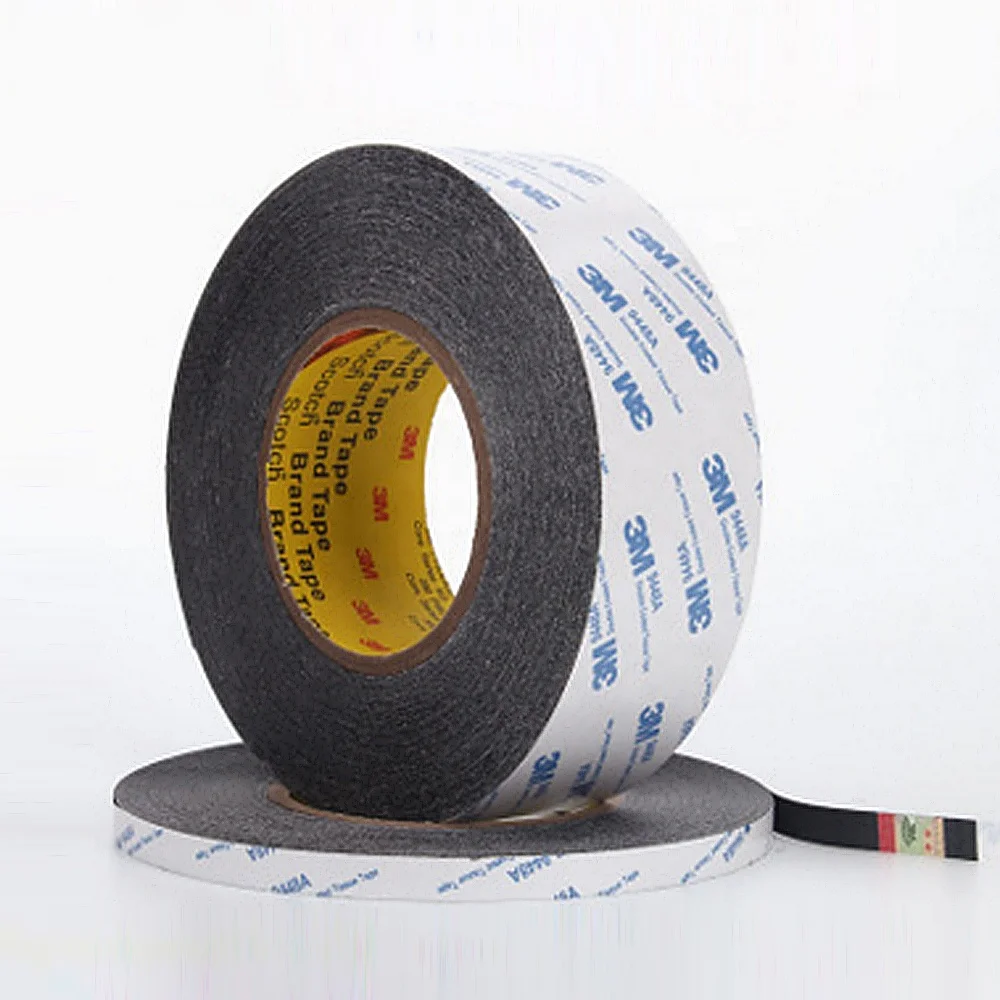 3M 9080AB Black Double Sided Tissue Tape 3M Non-Woven Tape Double Face Tape 9448AB Black Color