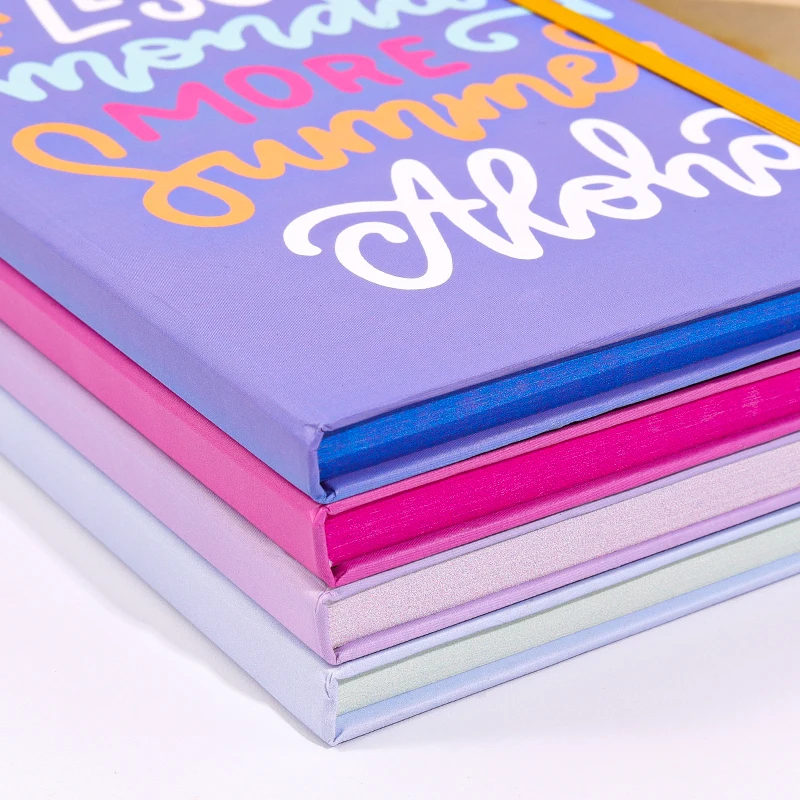 Wholesale 2024 trend customized hardcover notebooks school budget note book