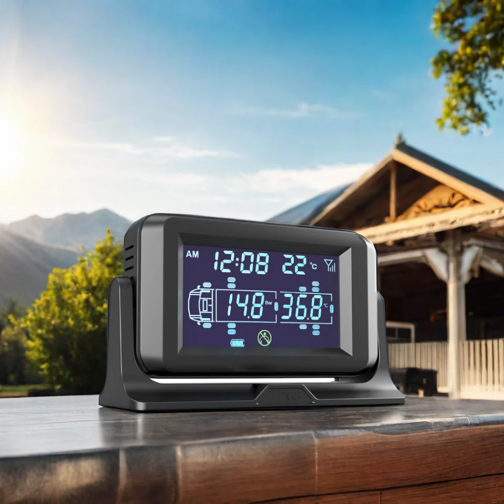 Wholesale Digital TPMS System 6 Sensors Wheels Tires TPMS for Heavy Trucks and Bus Trailers