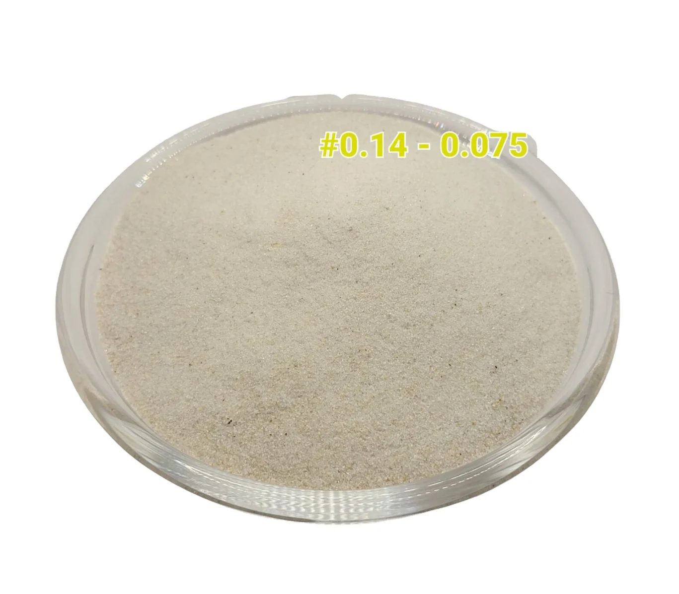 High Quality Silica Chemicals Product of Purity Greyish White Powdered Quartz Sand QG-100 #0.14-0.075 mm for Industry Use