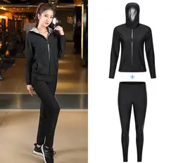 Hot Selling Cheap Price Sauna Suit Fitness Weight Loss Exercise Gym Training Customized Sauna Suit Jacket Sweat Track