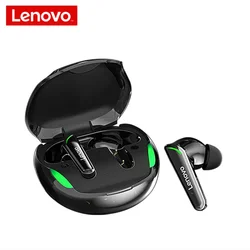 Новая Оригинальная игровая гарнитура Lenovo XT92 TWS с низкой задержкой 9D стерео HiFi Профессиональный геймер Bluetooth наушники микрофоном
