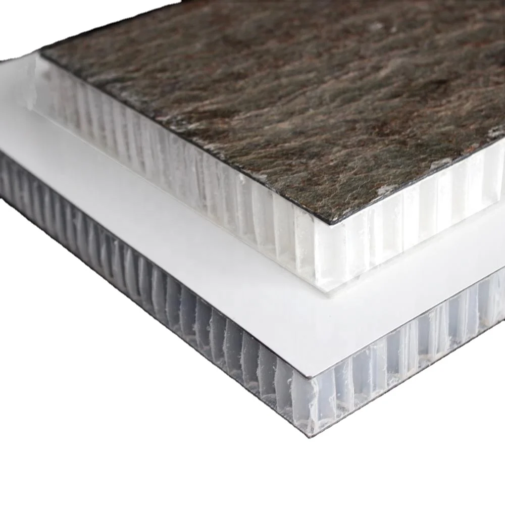 Thinner polypropylene honeycomb core and ABS surface laminated sandwich panels for furniture