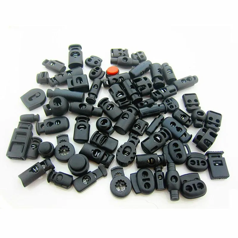 Plastic cord stopper for clothing cord lock stopper plastic bottle stoppers