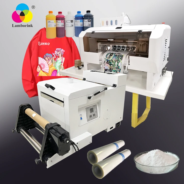 Factory Direct Sale PET Film DTF Printer A3 White Ink  T-shirt Printing Machines A3 DTF Printer 30cm Set