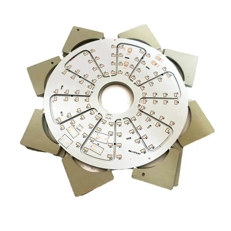 The PCB factory specializes in the production of aluminum substrates for FR4 printed circuit boards for various applications